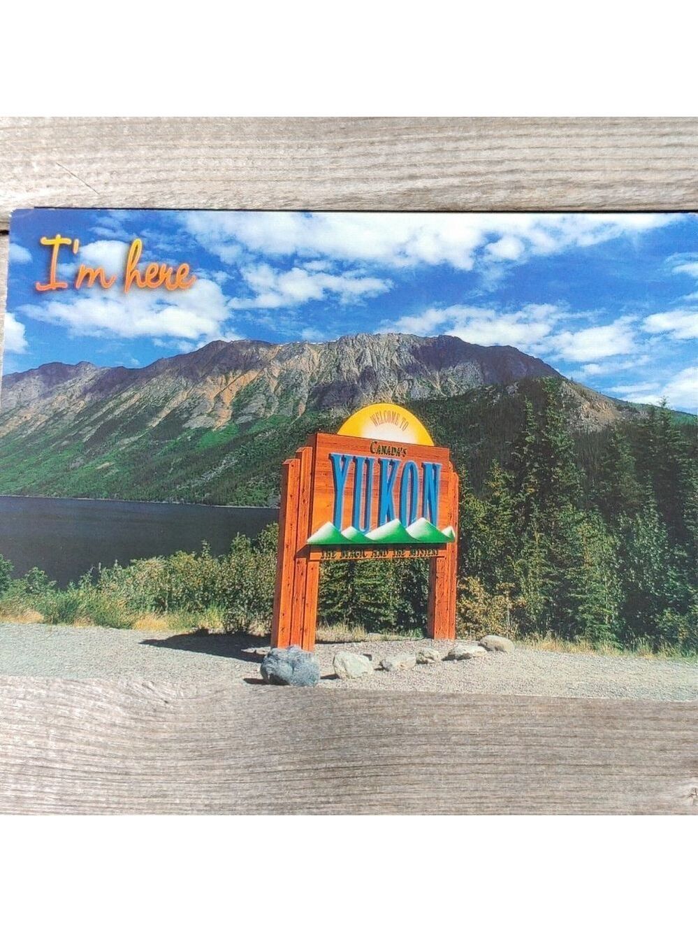 Welcome to Canada's YUKON Postcard